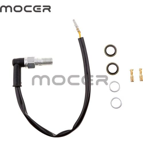 Motorcycle ATV Hydraulic Brake Light Switch M10 x 1.25 Pitch For Single Line Systems