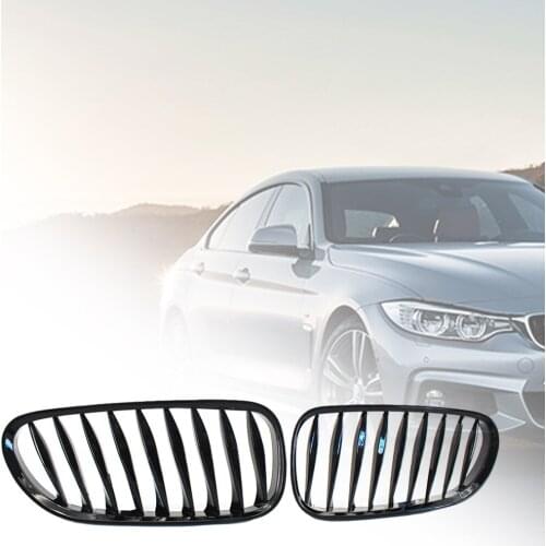 New 1 Pair Left & Right Front Hood Grille Bumper Grill 51137051958 51137051957 Replacement for E85 Z4 2003-2008