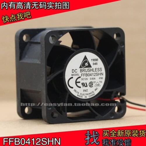 NEW DELTA FFB0412SHN 4cm 4028 0.6A test speed server cooling fan