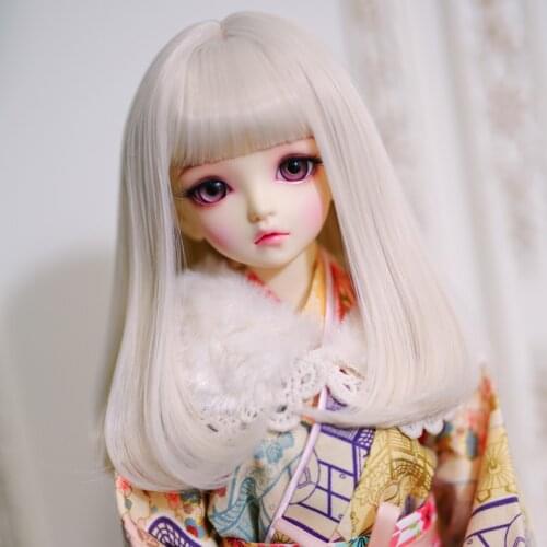 New Arrival Top Quality 1/3 1/4 1/6 Bjd Wig High Temperature Cute Hair SD DD MDD For Doll