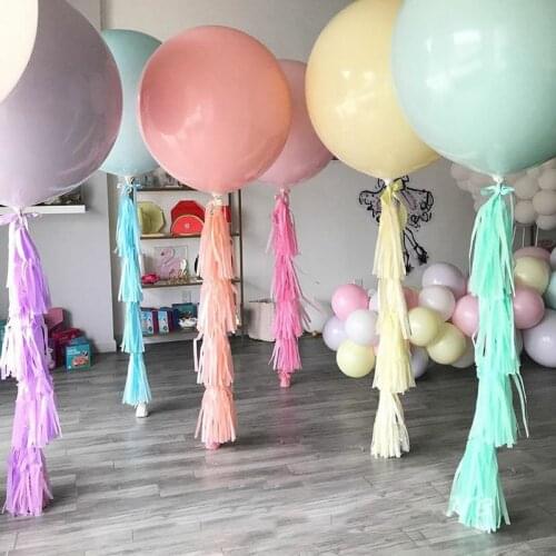 5/36 inch Macaron Pastel Color Candy Balloon Large Jumbo Giant Balloons Wedding Birthday Globos Decor