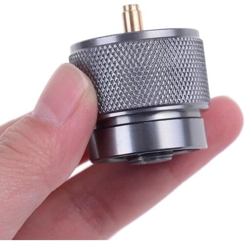 New 1LB Camping Gas Stove Adapter Gas Tank Adapter Coleman Gas Tank Convert Cylinder LPG Canister Adapter