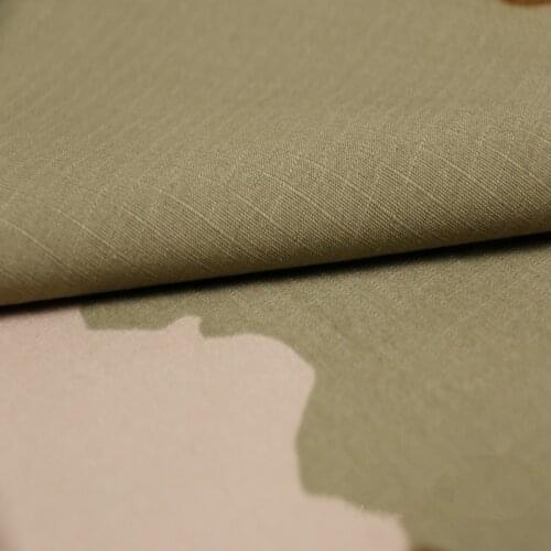 TC lattice polyester cotton tri-color desert camouflage DIY fabric