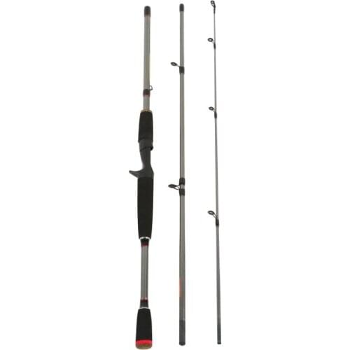 1.8/2.1M Spinning Fishing Rod Glass Fiber telescopic 3 Section portable Rod Spinning Fishing tool