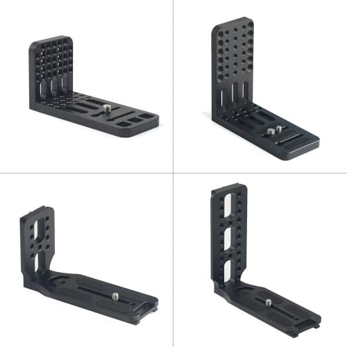Universal Aluminum Alloy Vertical Quick Release L Plate Bracket Holder Baseplate for Canon Nikon Sony DSLR Camera accessories