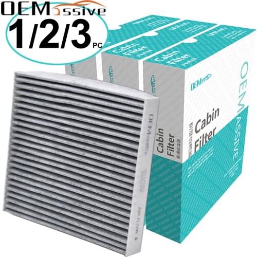 2PC Car Activated Carbon Cabin Air Filter 87139-YZZ08 87139-02090 For Toyota Camry Avensis Prius Corolla Lexus GS CT IS Subaru