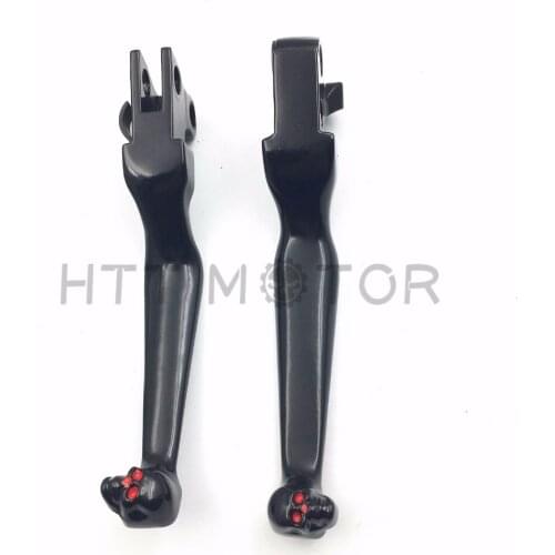 Aftermarket free shipping motorcycle parts Brake Clutch Lever fit for Harley Davidson Davidson XL Sportster 883 1200 softail BK