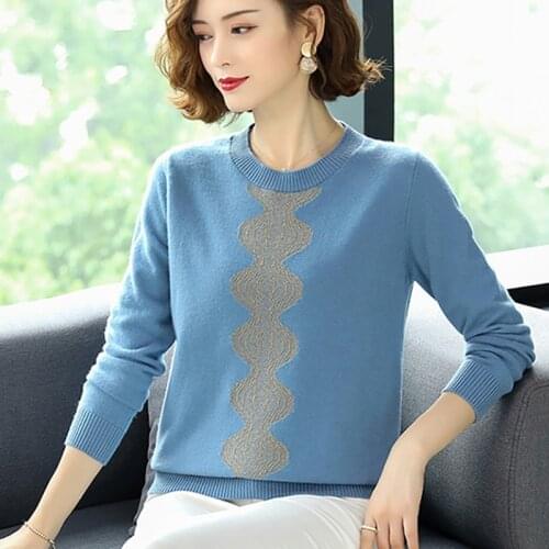 Shintimes Casual Sweater Women 2020 Autumn Winter Basic Pullover Soft Knit Tops Chic Long Sleeve Warm Jumper Sweaters Pull Femme