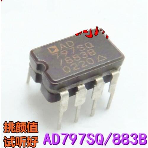 10pcs AD797SQ/883B single op amp ceramic seal upgrade 797ANZ OPA604AP LME49710HA SE5534AFE