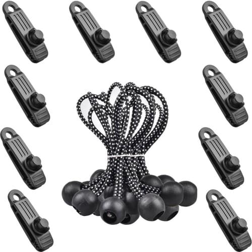 10Pcs Tarpaulin Clip Tent Windproof Clips Plastic Rainproof Tarp Clamps Tighten Woodworking Tools Tarp Clamp Awning Tent Canopy
