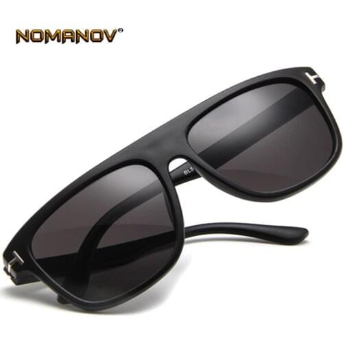 2019 Classic Fashion Large Frame Men Sun Glasses Polarized Mirror Sunglasses Custom Made Myopia Minus Prescription Lens -1 To-6