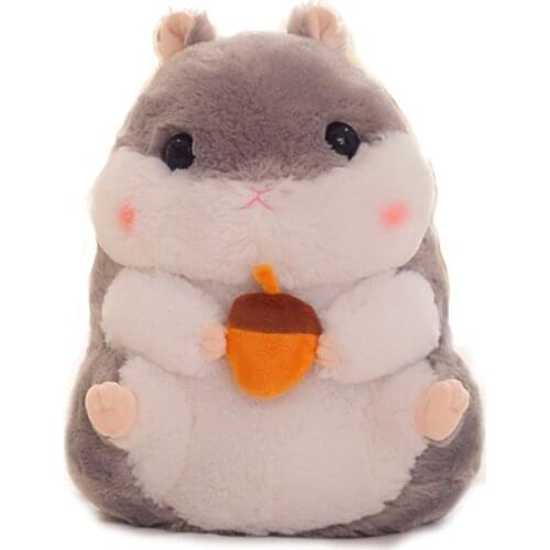 [5 Color 38cm/55cm ] Lovely snack hamster plush dolls plush toys simulation hamster children Birthday girls holiday Toys VOTEE