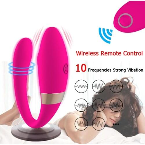 Wireless Remote Control Vibrator Panties for Women Wearable Dildo Vibrator G Spot Clitoris Stimulator 10 Frequency Adult Sex Toy