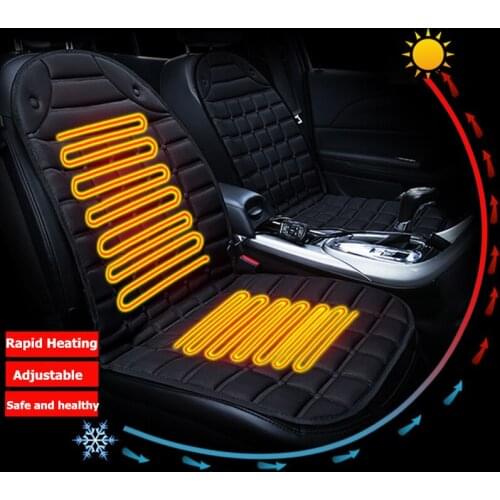 KBKMCY 12V Heated Car Seat Cover for kia sportage ceed kia rio 4 picanto rio 3 sorento cerato optima with Temperature Controller