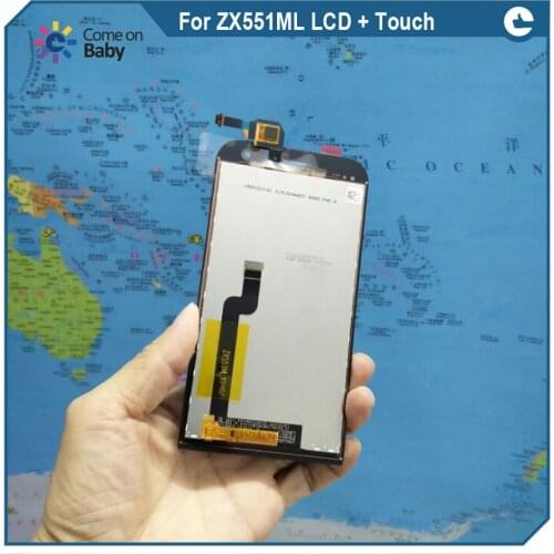 For Asus Zenfone Zoom ZX551ML LCD display+Touch Screen Digitizer high quality Assembly ( For TM FHD ZX551ML )