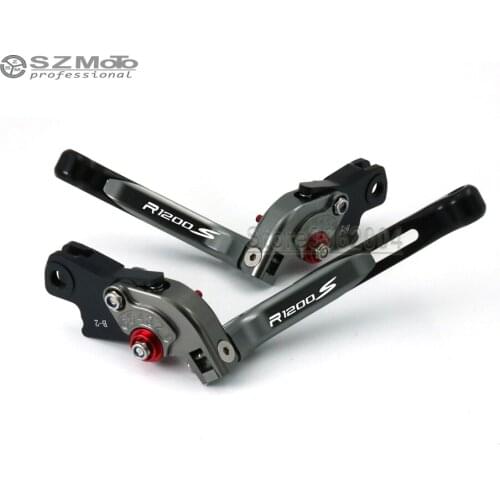 For BMW R1200S R1200 S 2004-2007 Aluminum Motorcycle Accessories Folding Extendable Adjustable Brakes Clutch Levers