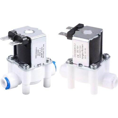 DC12V / 24V Solenoid Valve Solenoid Water Air Inlet Flow Switch Washing Machine Water Purifier Bathroom Facilities Accessories