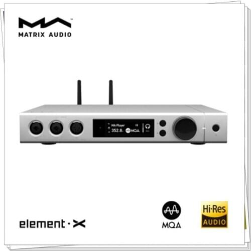 Matrix Element X MQA ES9038PRO ES9311 Femtosecond Clock Hifi DAC Pre-amp Headphone Amplifier DAC Decorder Digital Audio Player