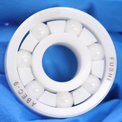 2PCS Full ZrO2 Ceramic Ball Bearing MR95 5x9x3 MM ABEC-9 ZRO2 Zirconia Ceramic Ocean Fishing Reels Miniature Ball Bearings