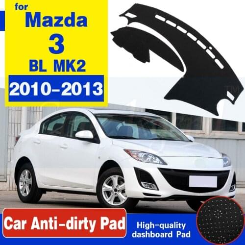 For Mazda 3 BL 2010 2011 2012 2013 MK2 Anti-Slip Mat Dashboard Cover Pad Sunshade Dashmat Carpet Car Accessories Anti-dirty Rug