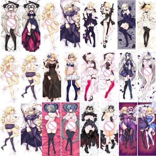 November update Japan Anime Dakimakura Body Pillow Cover Case Fate/Apocrypha FGO Jeanne d'Arc Hugging Body Pillowcase