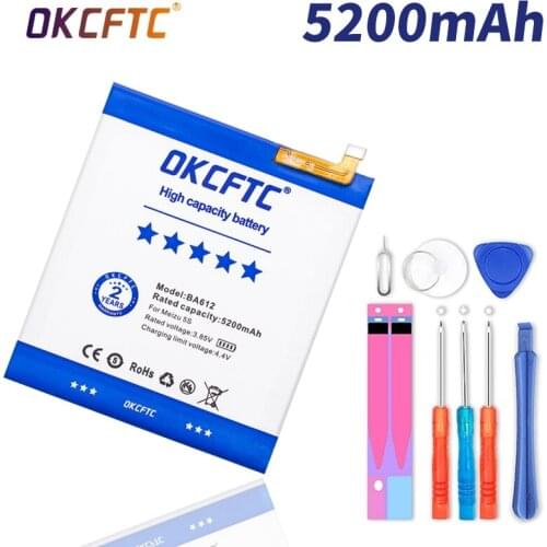 Original 5200mAh BA612 Battery For Meizu 5S M5S M612Q M612M Mobile Phone High Quality Battery With Tracking Number