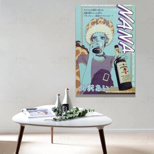Anime Poster Nana Canvas Art Poster and Wall Art Picture Print Modern Family Bedroom Decor Posters