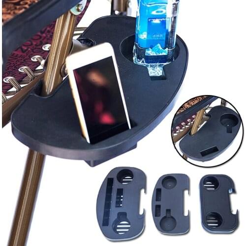 New Beach Chair Tray Clipping Zero Gravity Chair Table Multifunctional Recliner Side Cup Holder Pan for Fits Most Lounge NOV99
