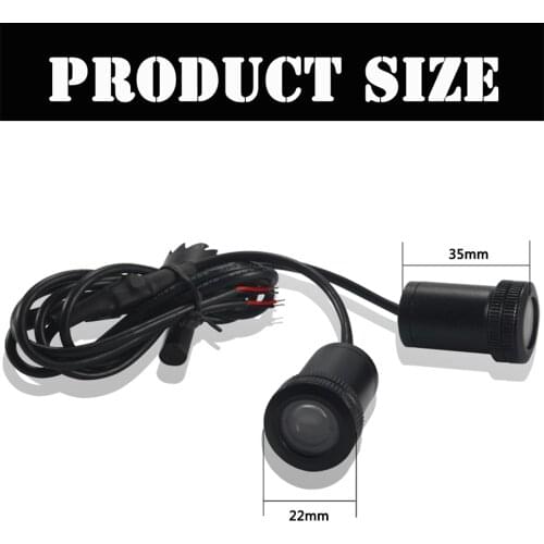 Welcome lamp Car door welcome lamp decorative light bright HD projection lamps