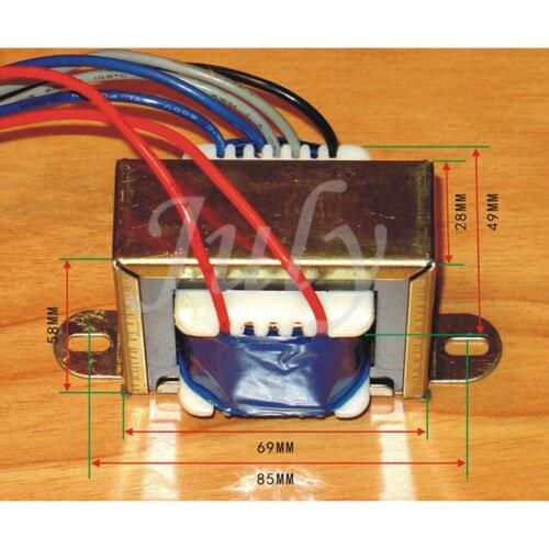Z11 iron core high quality tube amplifier power transformer, 0V-115V-230V/200MA+6.3V/4000MA, suitable for 6P1, 6AQ5, 6F3