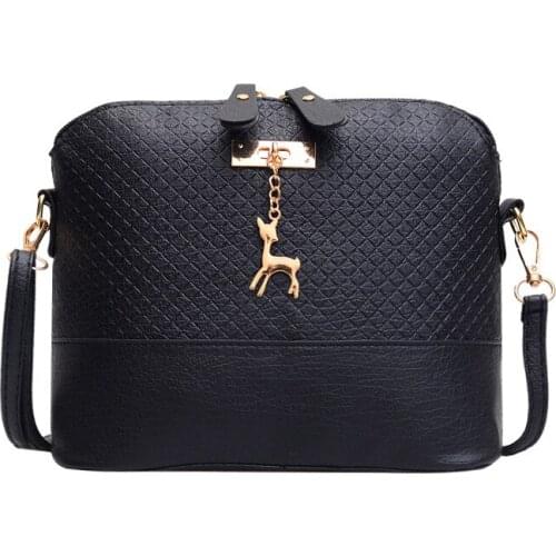 Women Bag Messenger Bags Fashion Bag with Deer Toy Shell Shape Girls Shoulder Crossbody Bags Luxury Handbag Designer