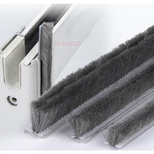 Aluminum sliding door window brush seal dustproof strip weatherstripping draught excluder