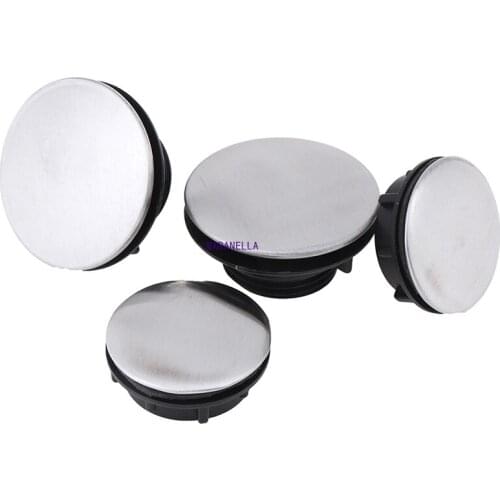 2Pcs Practical Sink Plug Faucet Hole Cover Water Stopper Kitchen Drainage Seal Anti-leakage Basin Laundry Easy Use Accessories