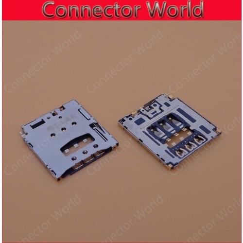 2pcs SIM Card Reader Slot tray Holder Connector for Lenovo Yoga Tablet B6000-H B8000 A5500 HV TAB B8080 A768T A816 A805E Socket