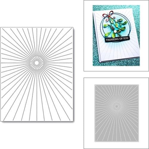 2020 New Rectangle Background Embossing Metal Cutting Dies For DIY Cut Paper Craft Making Greeting Card Scrapbooking No Stamps