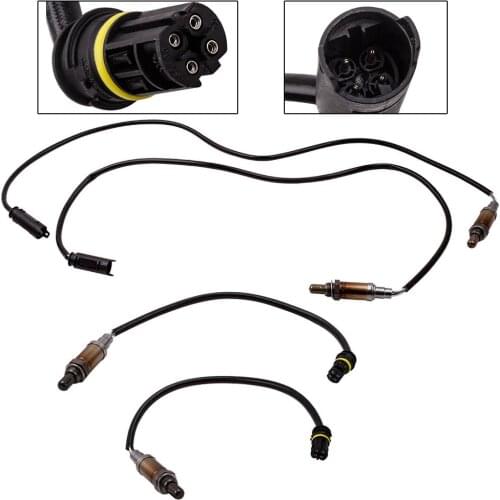 4 Pcs O2 Lambda Sensor for BMW X3 X5 Z3 Z4 2001-2006 Up & Down 234-4672