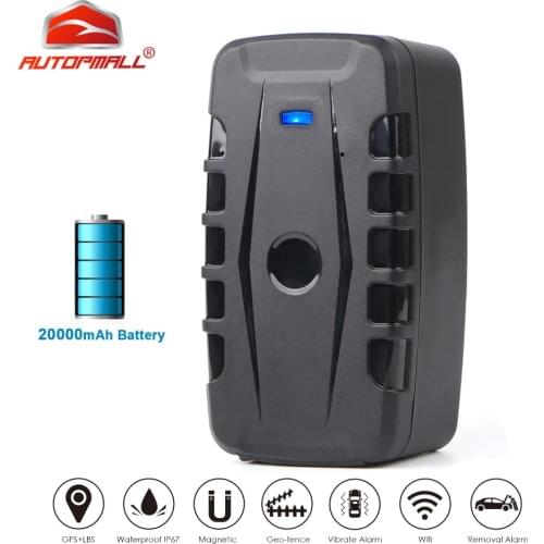 GPS Tracker Car LK209C 20000mAh 240 Days Long Standby Vehicle Car Tracker 2G GPS Realtime Locator Waterproof Drop Shock Alarm