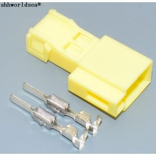 Worldgolden 2.8mm auto socket 2pin car connector 1H0906712. 1H0 906 712