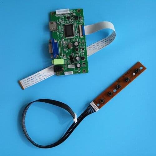 For B140XTN02.E 30Pin EDP 1366×768 SCREEN display KIT VGA 14" DIY LED monitor LCD DRIVER Controller board