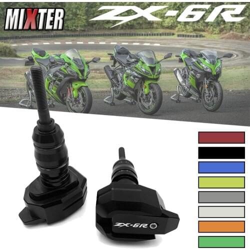 For KAWASAKI ZX6R 2013-2017 ZX-6R Motorcycle Accessories Falling Protection Frame Slider Fairing Guard Anti Crash Pad Protector