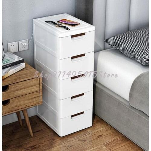 Household Thickened Crevice Storage Drawer Cabinet Storage Box Bathroom Gap Kitchen Shelf Bedside Table