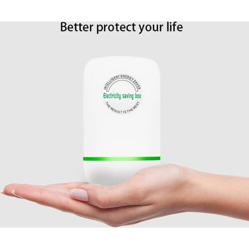 Electricity Saving Box, Power Saver, Saving Energy, Smart Device, Power Saving and High Efficiency US EU UK AU Plug 90V-250V