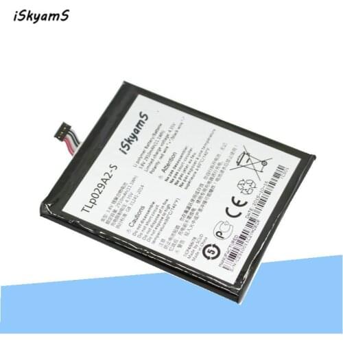 ISkyamS 10pcs/lot 2910mAh TLp029A2-S TLP029A2-S Battery For Alcatel One Touch Idol 3 I806 6045Y 6045K Batterie Batterij Bateria