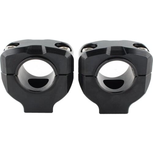 Motorcycle Handlebar Mount Clamp Lifter Bar Riser 28mm Motorcycle Handlebar Riser Clamp, Aluminum Alloy