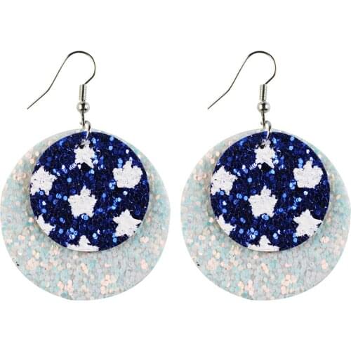 2021 New Round earrings with five-pointed star Cutting Dies Wooden Dies Suitable for Common Die Cutting Machines on the Market