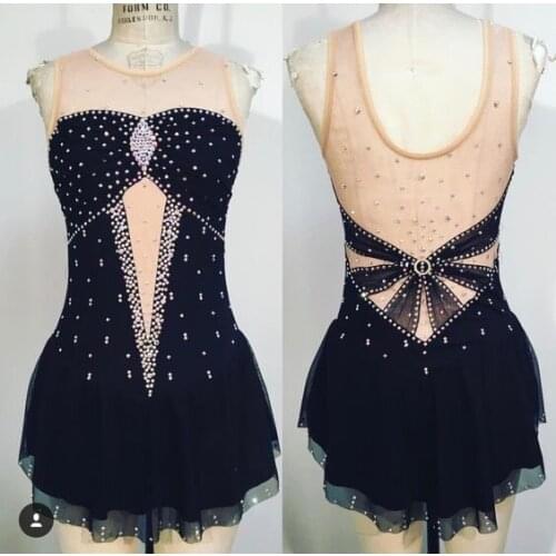 Brand New Ice Figure Skating Dress Baton Twirling Dress customized size