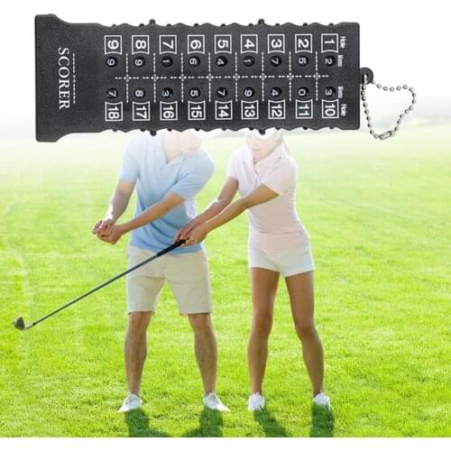 Useful Training Practice Competition Accessory Scoreboard Training Supplies Golf Score Counter Thicker for Training