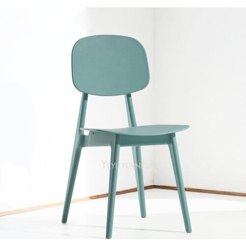 Minimalist Modern Design Plastic Nice Color Dining Side Chair, fashion colorful cafe chair, Modern home loft Side popular chair