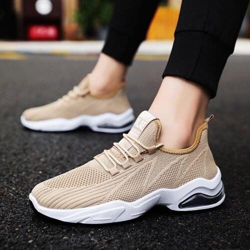 Spring Mens Shoes Old Beijing Cloth Shoes Mens Work Mesh Large Size Breathable Soft Sole Sports Casual Shoes Single Shoes