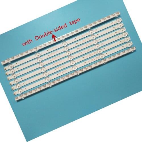 TV Lamp Kit LED Backlight Strips For Philips 43PHT4001/60 43PFT6100S/67 LED Bars 4708-K43WDR-A1213K04 LED Bands Ruler K430WDR A1